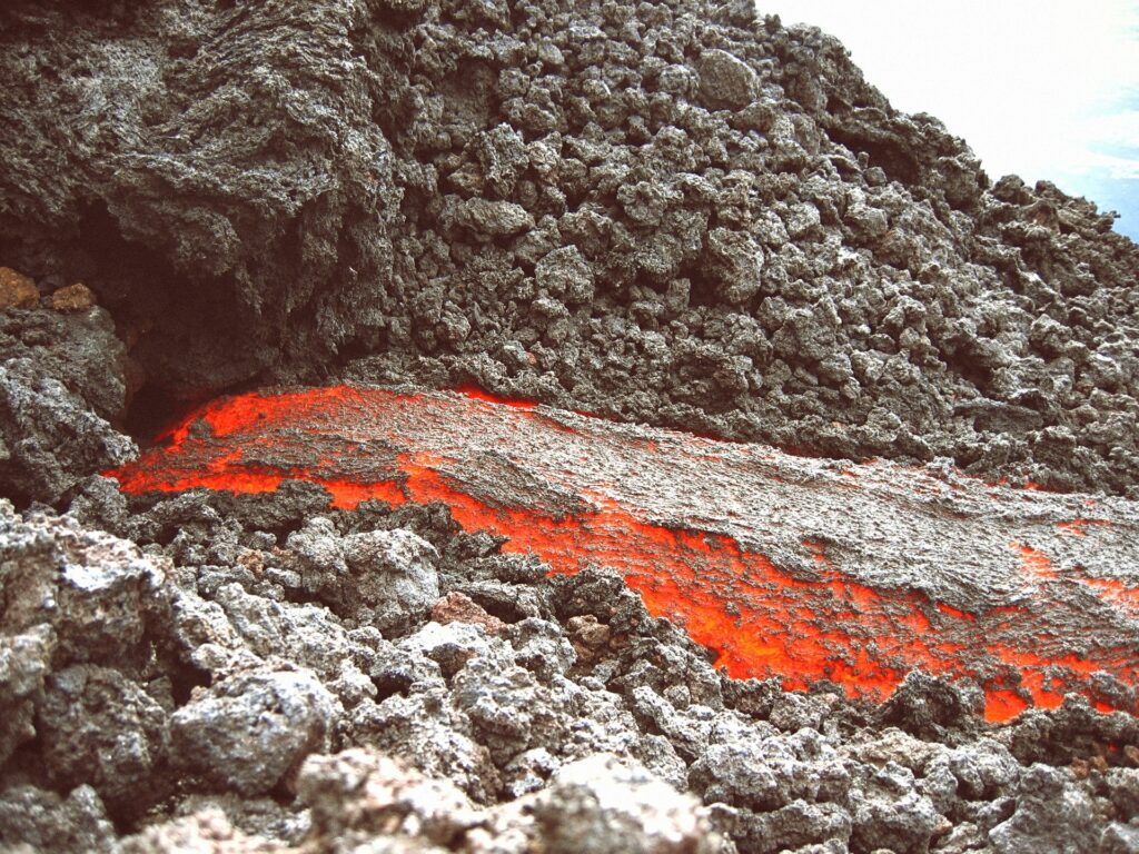 Vulkanutbrott på La Palma.